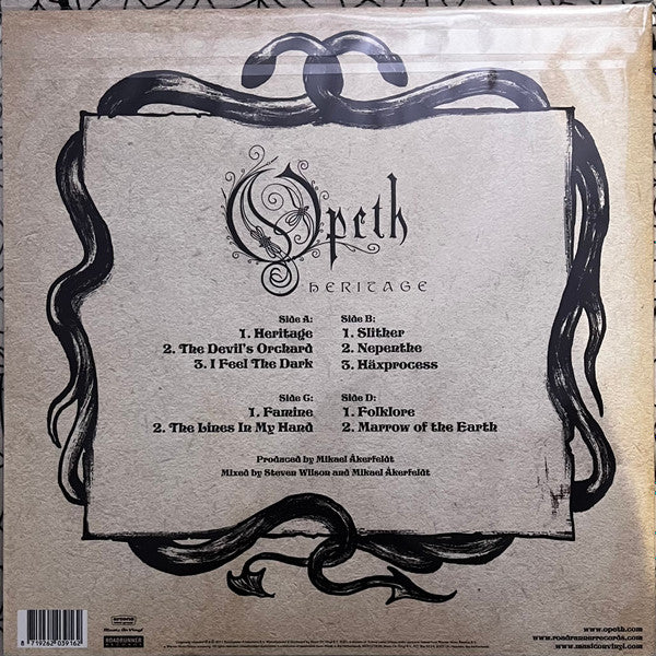 Opeth – Heritage – Vinilos por mayor