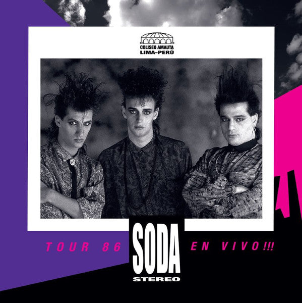 Soda Stereo – Coliseo Amauta, Lima-Perú Tour '86 En Vivo