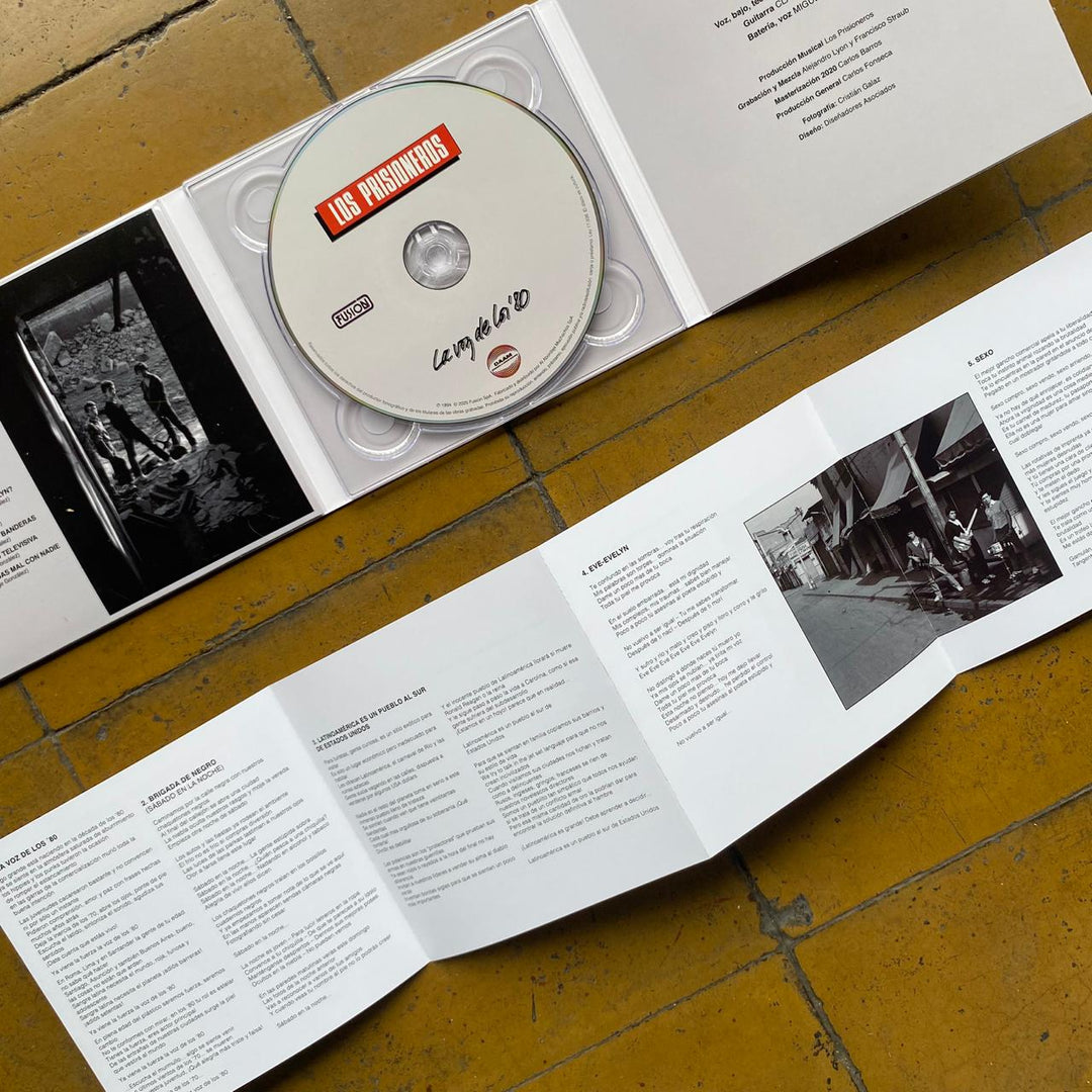 Goth CD詰め合わせvol.8 Los Prisioneros – La Voz De Los '80 CD Boxset 2025 – Vinilos por mayor